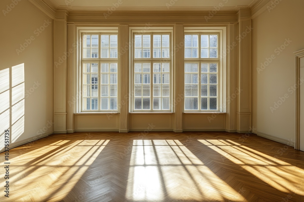 Obraz premium Cozy Modern Apartment With Natural Light