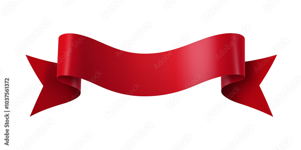 illustration of isolated red ribbon bow banner illustration of isolated red ribbon bow banner