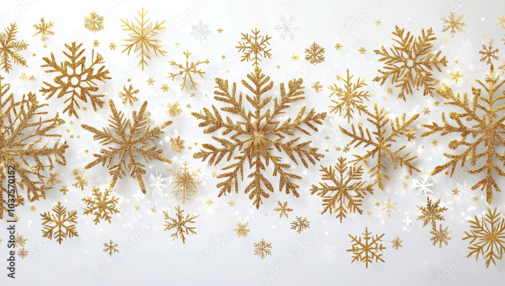 Yellow snowflakes on a transparent background Yellow snowflakes on a transparent background