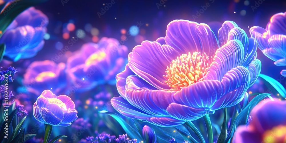 Close-up of a stunning pink peony blossom, Close-up view of a beautiful pink peony flower Close-up of a stunning pink peony blossom, Close-up view of a beautiful pink peony flower
