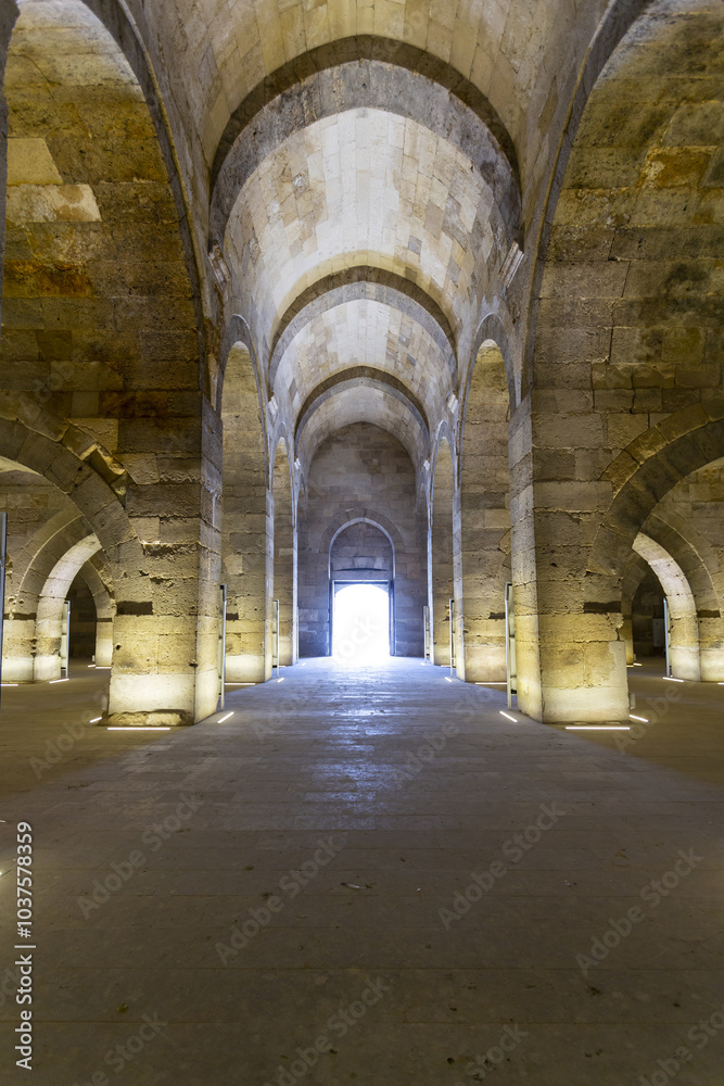 The famous Sultanhani Caravanserai in Turkey The famous Sultanhani Caravanserai in Turkey