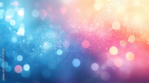 Vibrant abstract background featuring a blend of colors and shimmering glitter effects