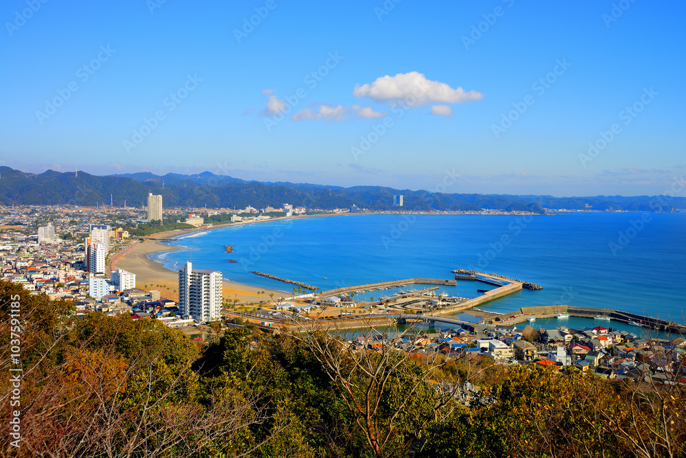 Fototapeta premium 前原海水浴場 鴨川 千葉県鴨川市