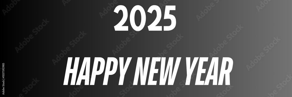 Creative concept of 2025 Happy New Year posters set. Minimalist trendy geometric design templates with typography logo 2025 for celebration Creative concept of 2025 Happy New Year posters set. Minimalist trendy geometric design templates with typography logo 2025 for celebration