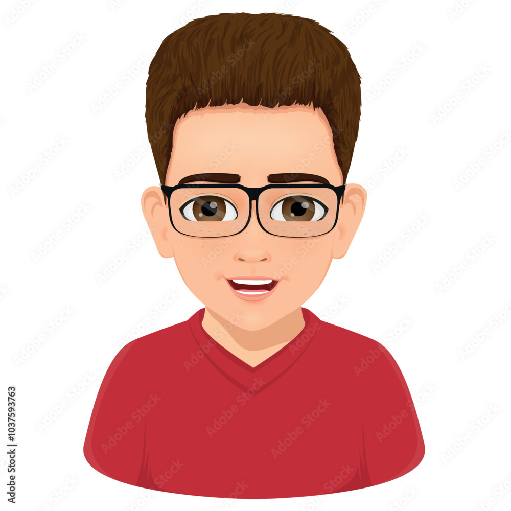 Portrait of cute boy child with freckled face Portrait of cute boy child with freckled face