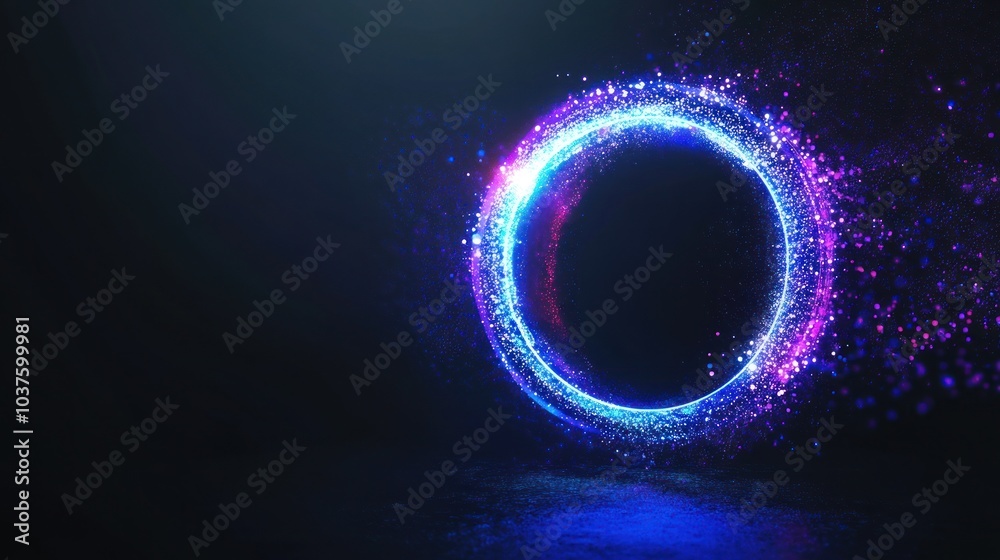 Glowing Circle of Light Glowing Circle of Light
