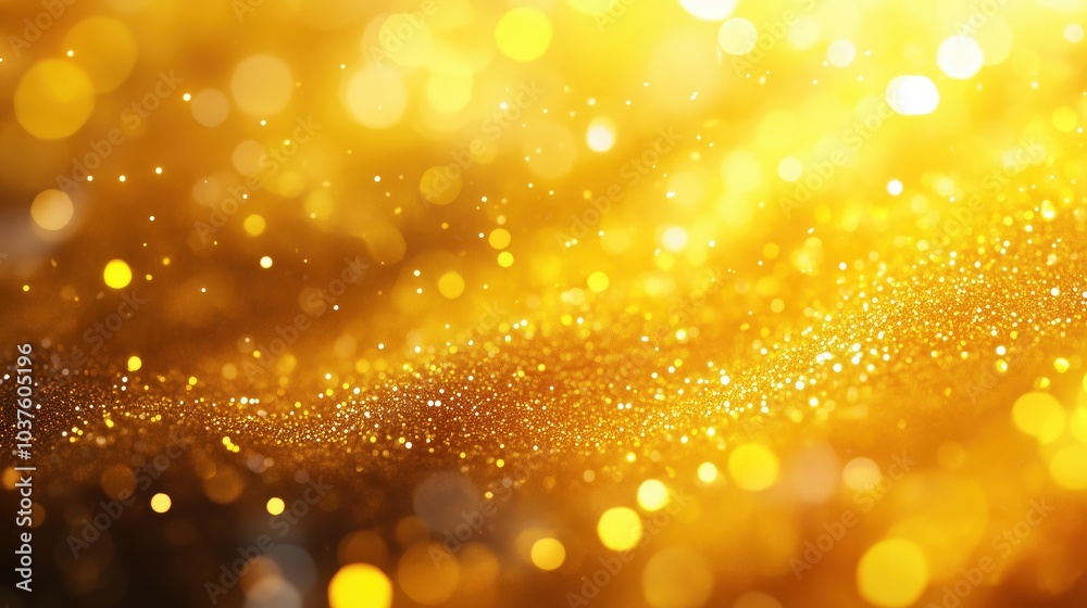 A vibrant and uplifting lemon sorbet yellow glitter background sparkling with light effects and floating particles for a joyful atmosphere A vibrant and uplifting lemon sorbet yellow glitter background sparkling with light effects and floating particles for a joyful atmosphere