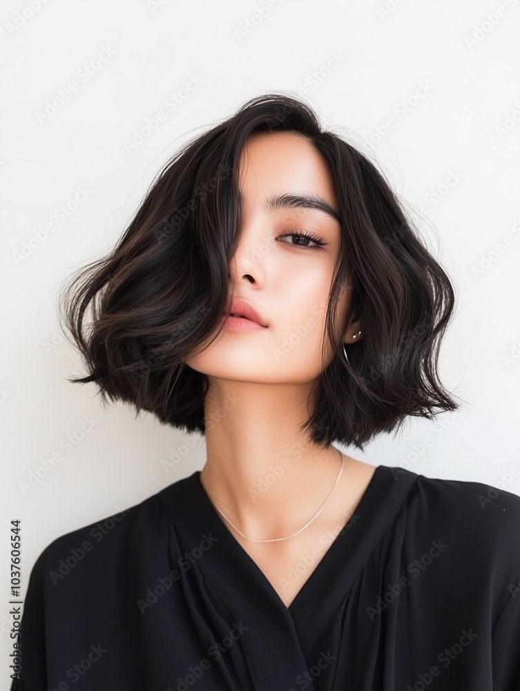 soft curved bob hairstyle soft curved bob hairstyle