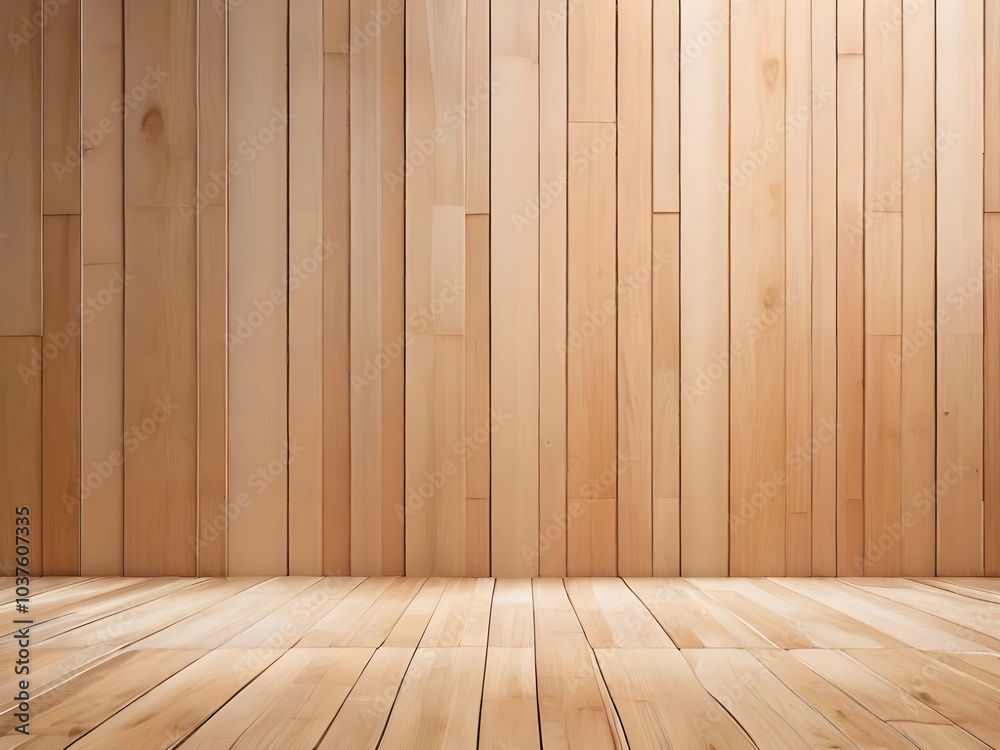 Fototapeta premium Photo realistic wooden flooring texture background