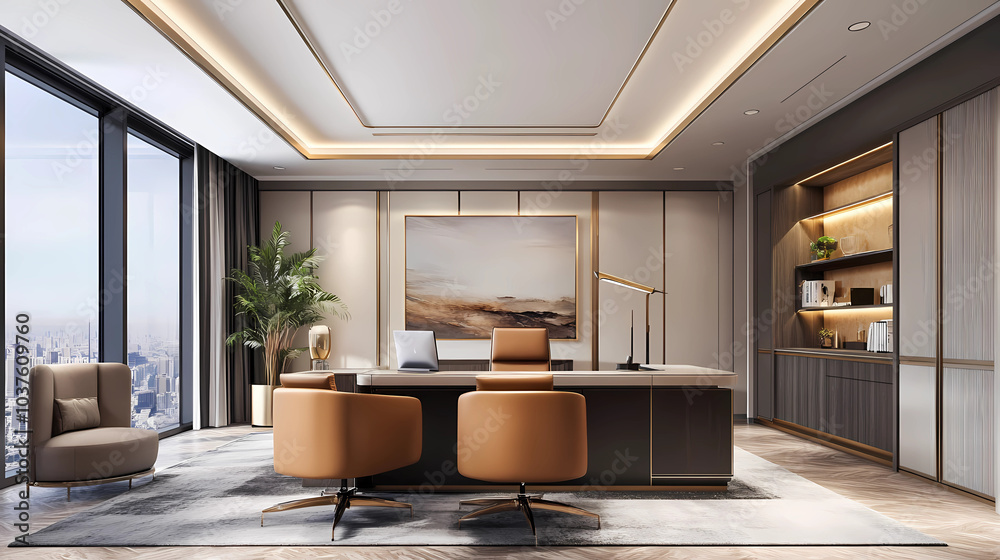 Zoom Background Modern Elegant Office Zoom Background Modern Elegant Office