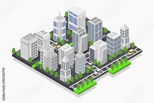 City isometric