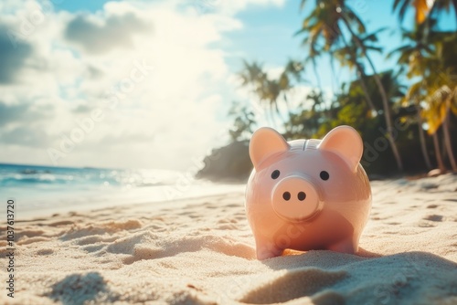 Wallpaper Mural Financial Freedom on a Tropical Beach Torontodigital.ca
