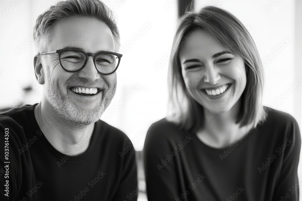 Laughter in the Workplace: Colleagues Sharing Joy Laughter in the Workplace: Colleagues Sharing Joy