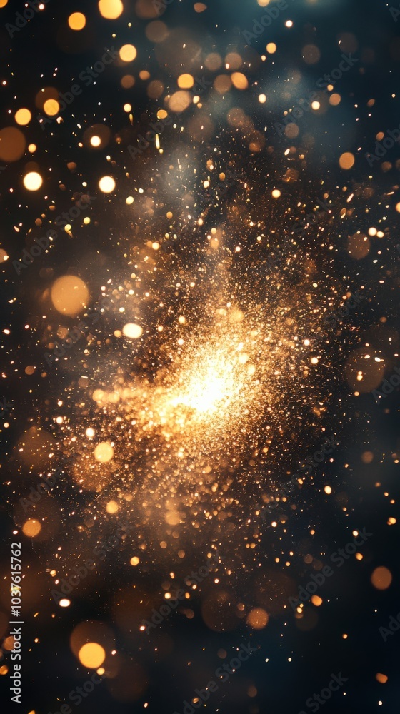 Obraz premium Dynamic Flames with Embers Flying