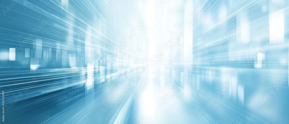 Abstract light rays create a sense of depth and motion in a digital space. Abstract light rays create a sense of depth and motion in a digital space.