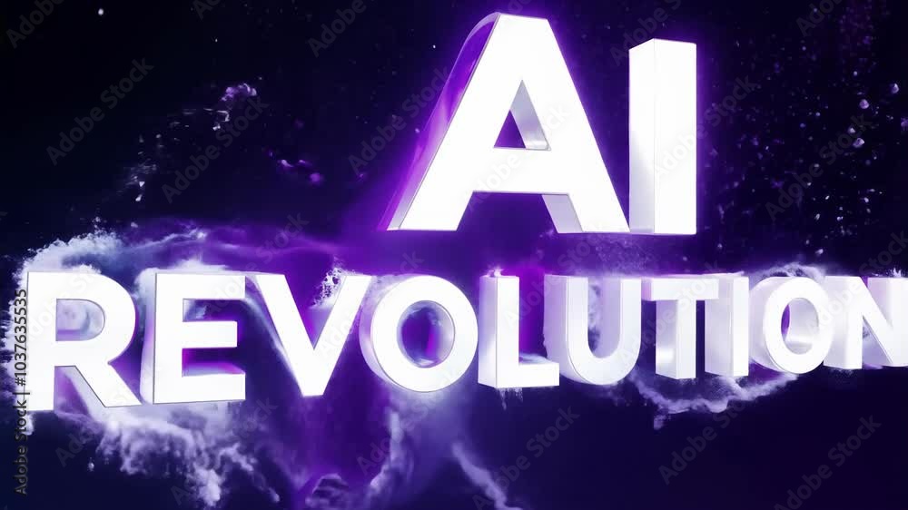 Dynamic 3D Animation of AI Revolution with Liquid Motion Dynamic 3D Animation of AI Revolution with Liquid Motion