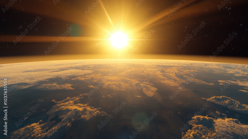 Sunrise from Space Sunrise from Space