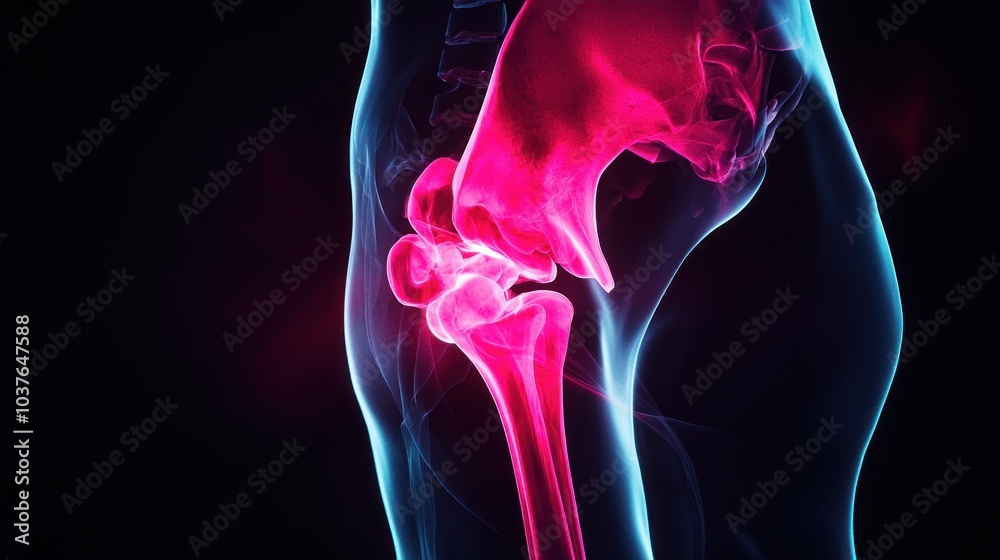 Knee Pain Illustration