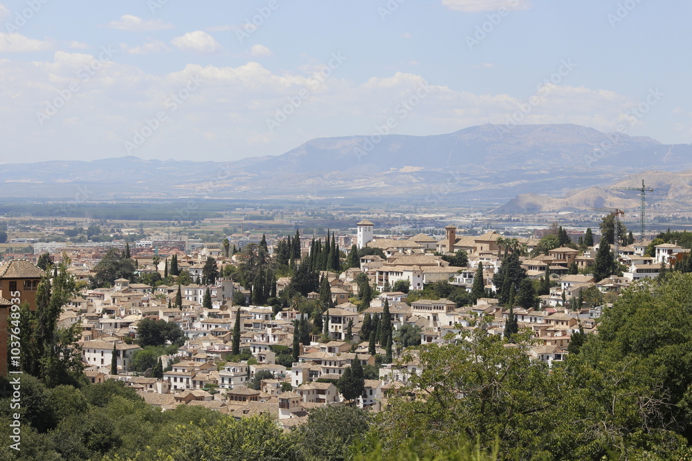 Granada´s View from the alhambra Granada´s View from the alhambra