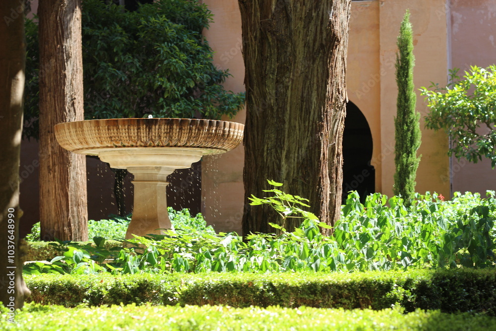 Fountain in alhambra