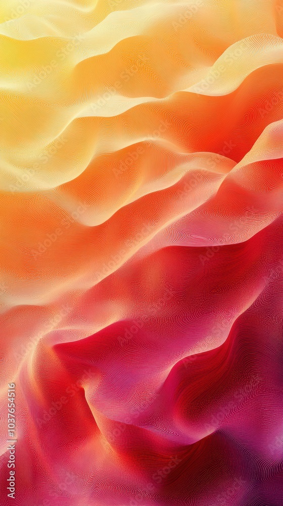 Obraz premium Colorful Abstract Gradient Waves Background