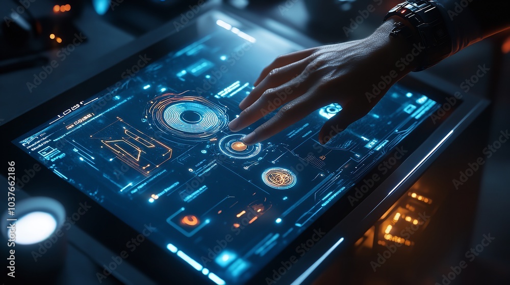 A Creative Tech Innovator Designing a Smart Device with Innovative Features A Creative Tech Innovator Designing a Smart Device with Innovative Features