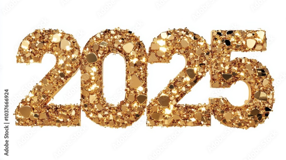 3D Embossed Golden 3D Embossed Golden