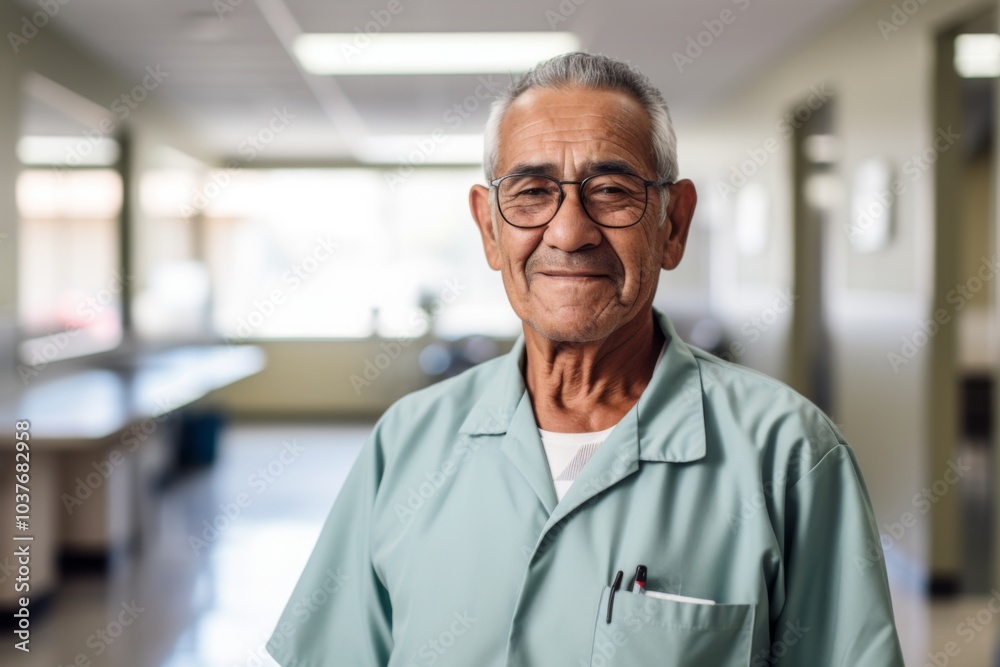 Portrait of a elderly Hispanic man in nursing home Portrait of a elderly Hispanic man in nursing home