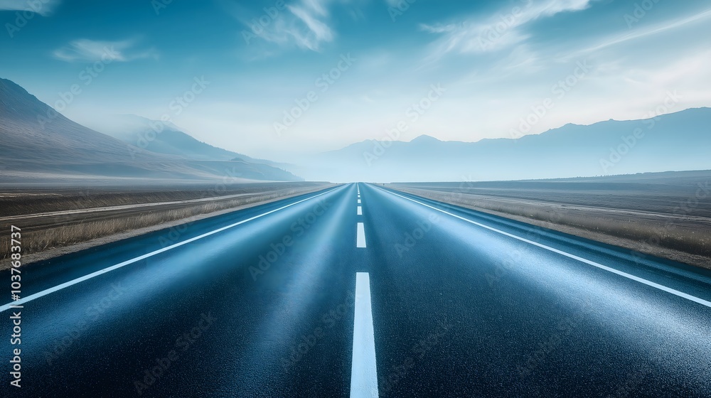 Abstract highway concept Abstract highway concept