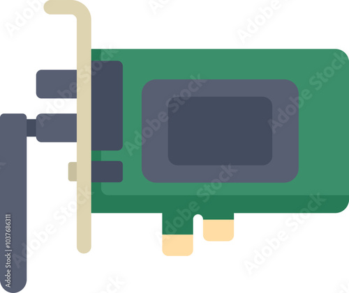 Wireless network card connecting to internet network, hardware equipment for computer