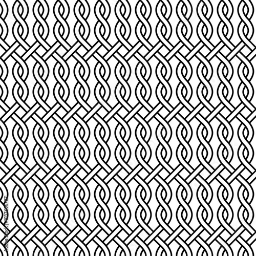 georgian style pattern seamless background. vector illustration.