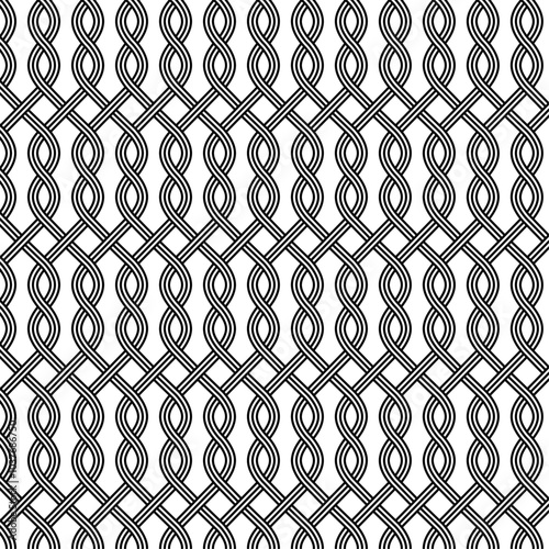 georgian style pattern seamless background. vector illustration.