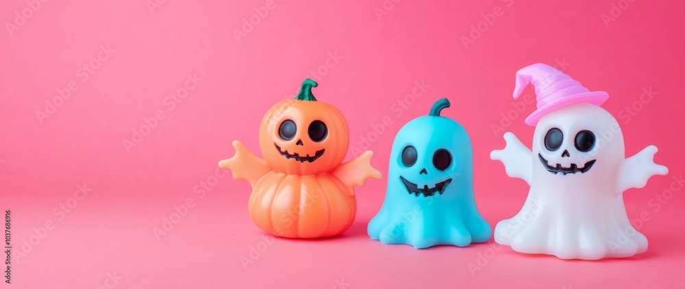 Adorable Halloween Characters in Spooky Outfits Adorable Halloween Characters in Spooky Outfits
