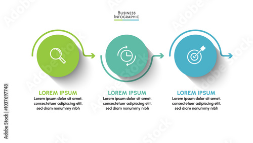 Business data visualization. timeline infographic icons designed for abstract background template