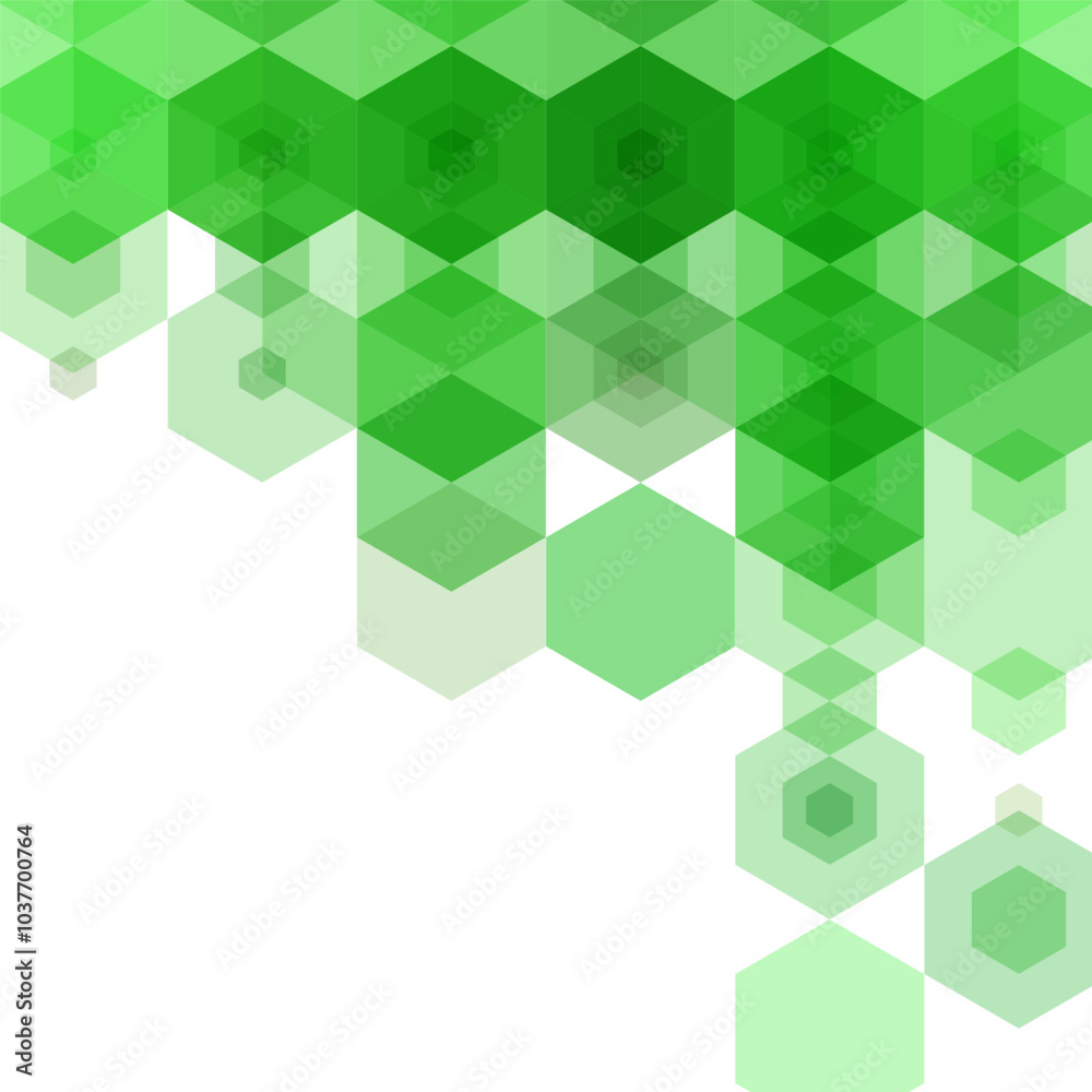 Green geometric background. Abstract background. Business vector. Geometric design element. Hexagon. Eps 10 Green geometric background. Abstract background. Business vector. Geometric design element. Hexagon. Eps 10