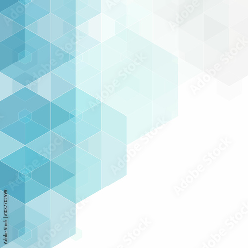 Blue Grid Mosaic Background, Creative Design Templates. Eps 10