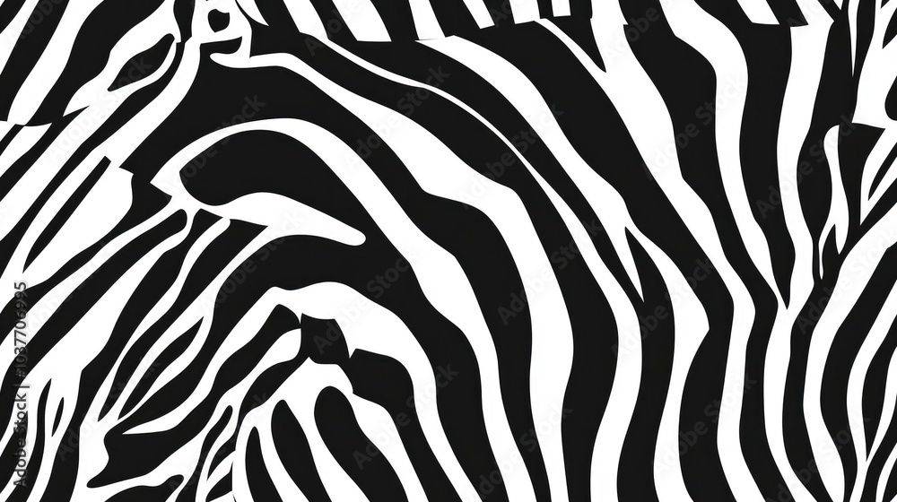 Black and white zebra Black and white zebra