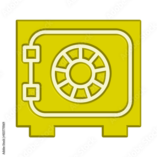 safe box icon template