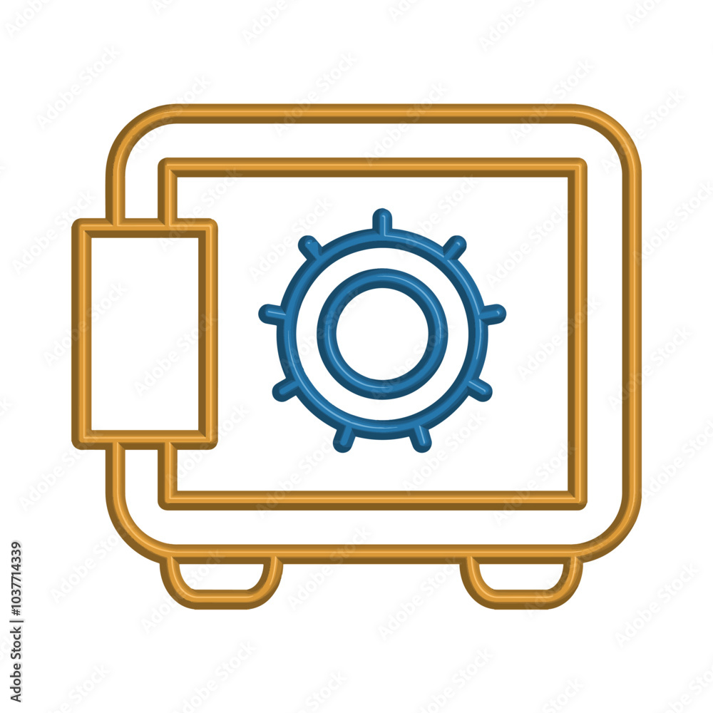 safe box icon template