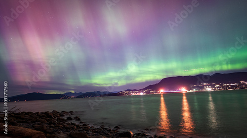Northern light blooming