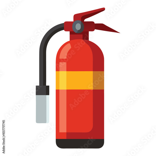 fire extinguisher vector illustration.