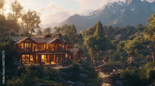 An Artist Retreat Nestled in the Mountains Surrounded by Inspiring Nature for Creative Getaways