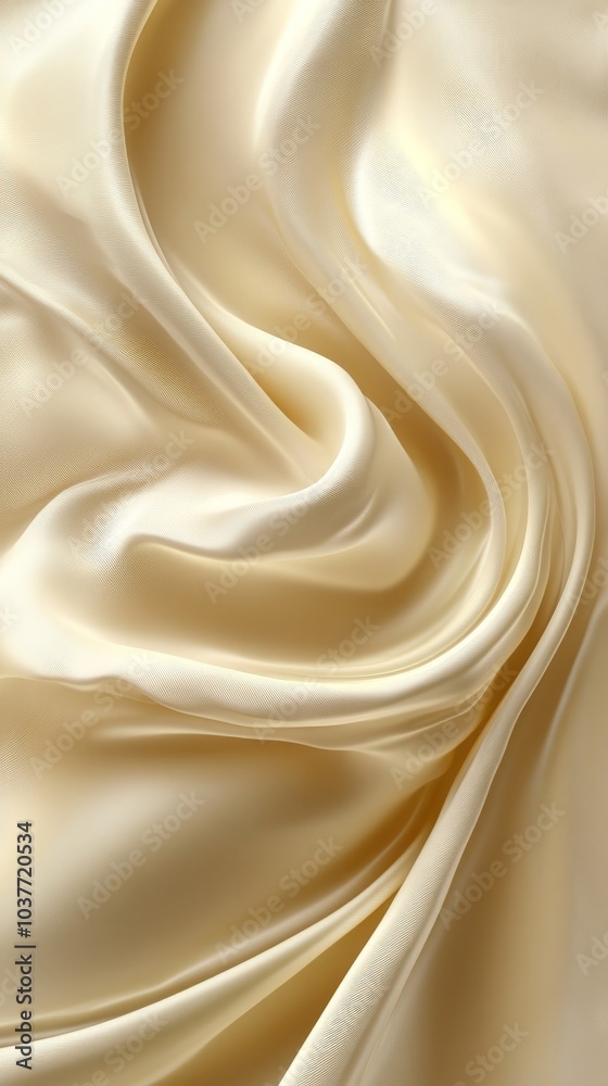 Creamy Silk Fabric Texture. Creamy Silk Fabric Texture.