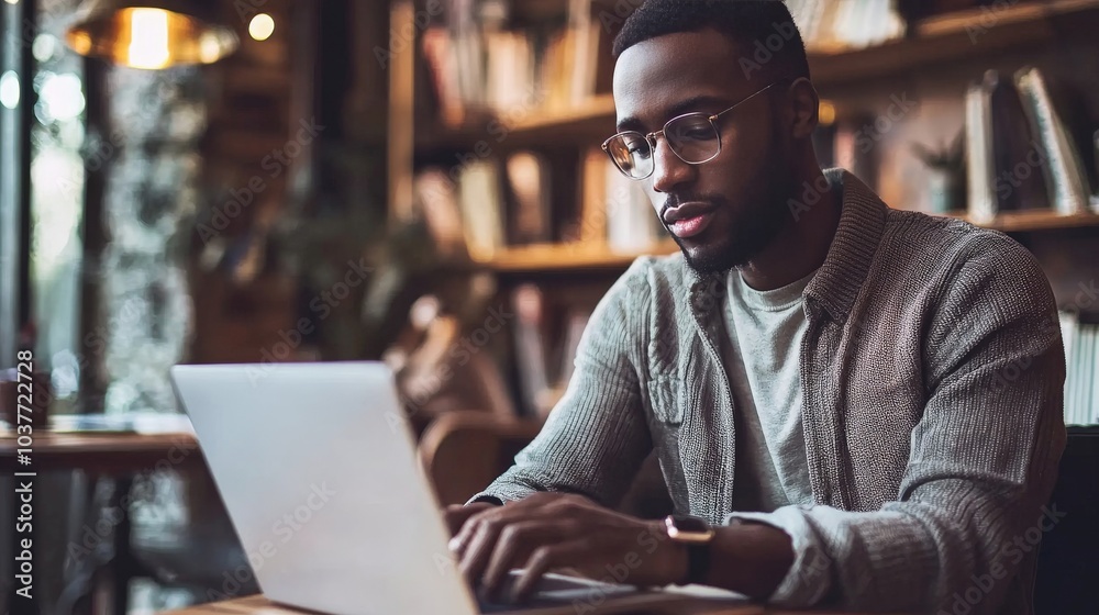 A freelancer browsing job offers on a gig economy platform, showing the rise of digital job matching A freelancer browsing job offers on a gig economy platform, showing the rise of digital job matching