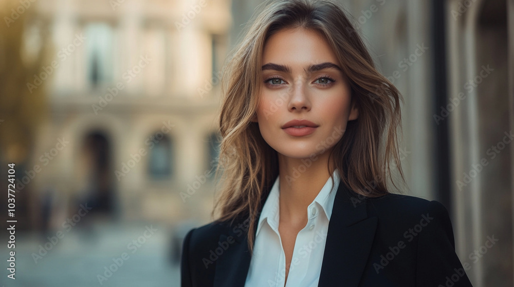 portrait of a businesswoman with casual dress.ai generative portrait of a businesswoman with casual dress.ai generative