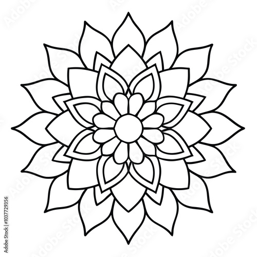 Mandala Art High Quality Symmetrical Designs for Digital and Print Use