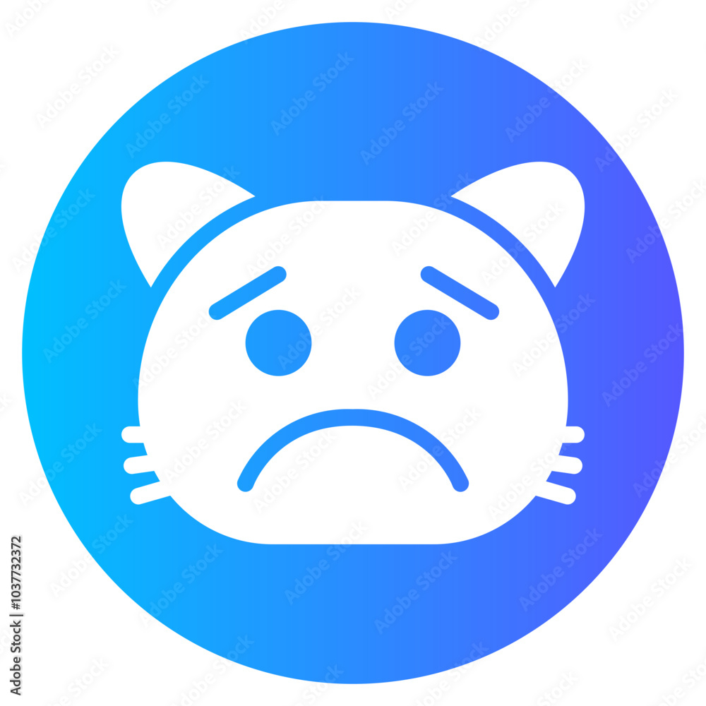 anger gradient icon anger gradient icon