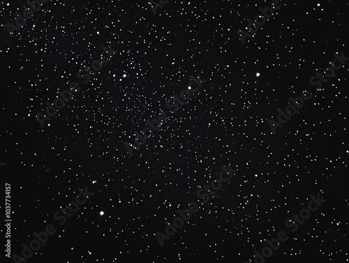 Subtle black starry sky with faint twinkling stars in the distance