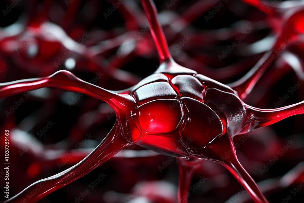 Astrocytes and neurons in the brain, with the astrocytes maintaining ...