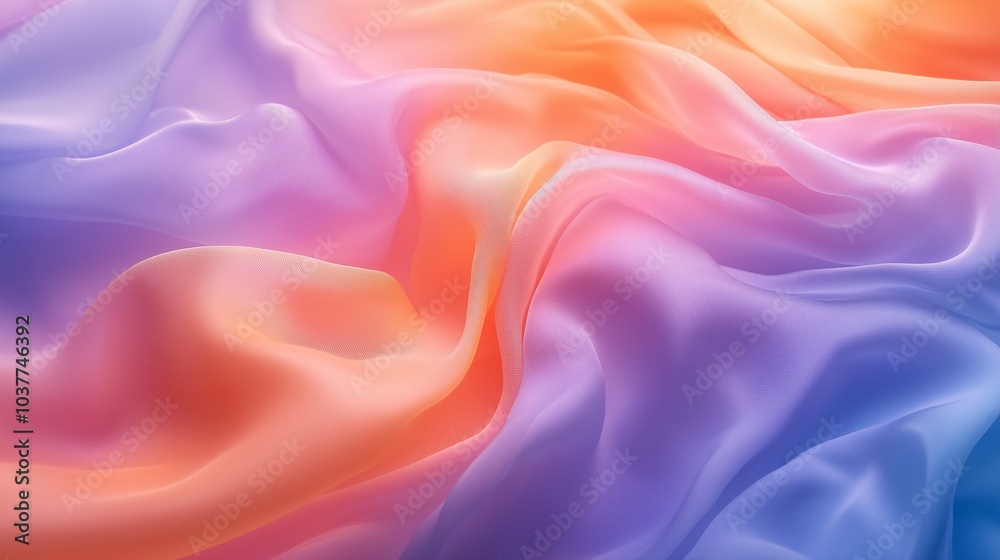 A soft, pastel-colored background with swirling, silk-like fabrics floating in the air, creating an ethereal and dreamy atmosphere A soft, pastel-colored background with swirling, silk-like fabrics floating in the air, creating an ethereal and dreamy atmosphere